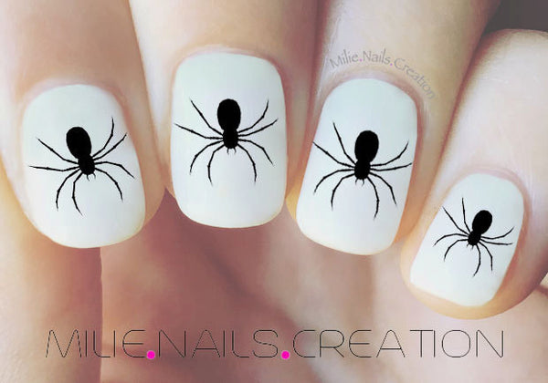 halloween Nail Spider  Decal