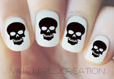 Halloween Skeleton Nail Decal