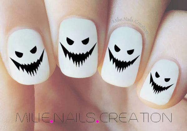 Halloween Ghost Nail Decal