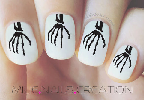 halloween nails Dead Hand Nail Decal