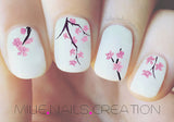 Cherry Tree Nail Decal