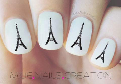 Eiffel Tower Nail Decal