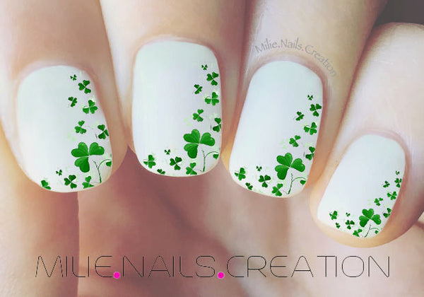 St patrick's day Nail Decal