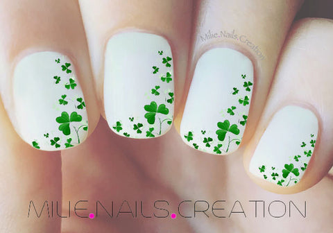 St patrick's day Nail Decal