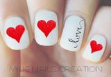 Valentine's day Nail Decal