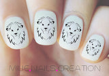 Lion Nail Decal