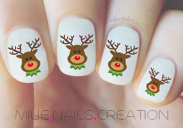 Reindeer Nail Decal