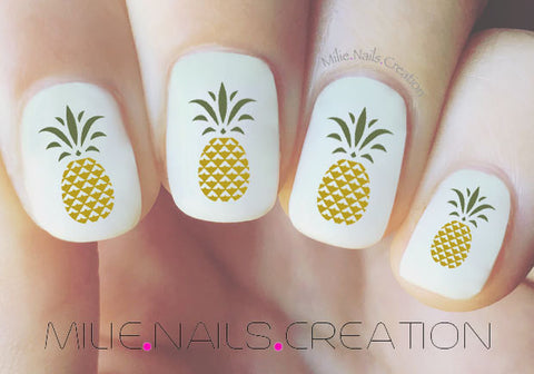 Pineapple Nail Decal