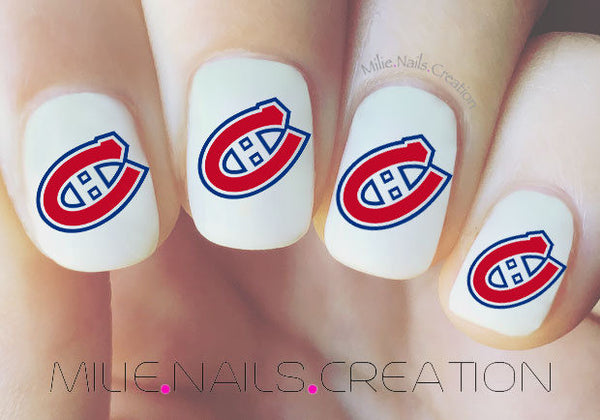 Canadiens de Montréal Nail decal hockey team