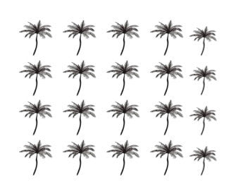 Palm Tree Nail Decal