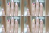 Flag Nail Wrap