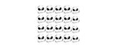 Halloween Dead Snowman Nail decal