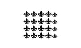 Fleur de Lis Nail decal