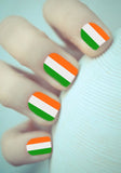 Flag Nail Wrap