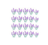 Lavender Nail Decal