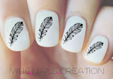 Feather Nail Decal