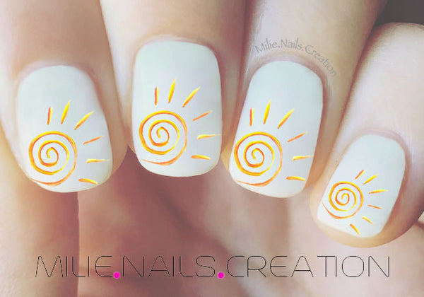 It's So SUNNY ! Summer Nail decal